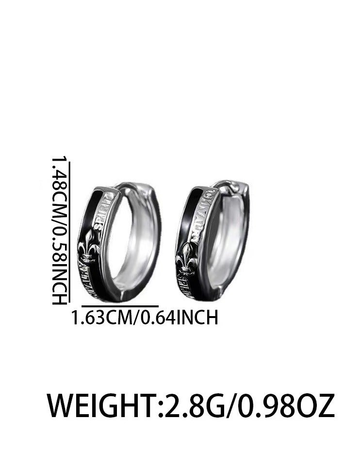 Akali A pair of versatile earrings for men  - Image 5