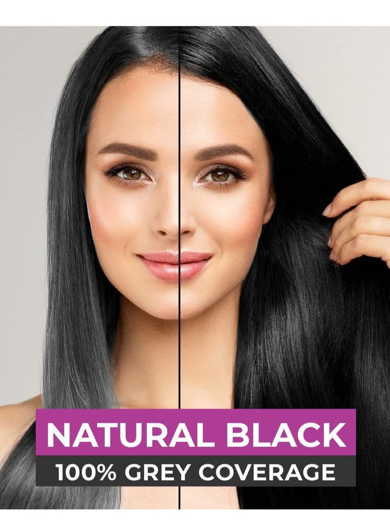 في كير شامبو لون الشعر من في كير، 180 مل، قطعتين باللون الأسود - Image 5