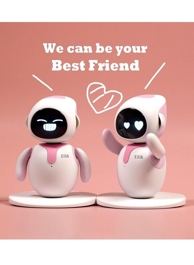 Eilik - Desktop Companion Robot - Pink
