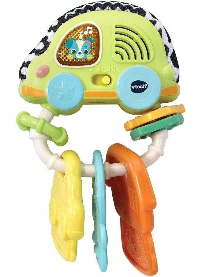vtech VTech 557403 Touch & Feel Sensory Keys, Multicolour  - Image 1