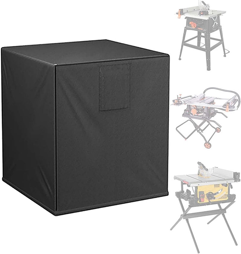 Table saw cover, miter saw cover, planer cover, effective protection against water and dust, suitable for most table saw covers and - Image 1