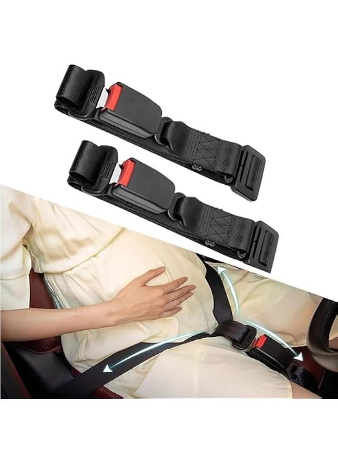2Pcs Pregnancy Car Seat Belt Adjuster, Prevent Compression Of Abdomen, Comfort & Safety To Protect Unborn Baby, Pregnant Woman, Big Belly, Abdominal Discomfort, Abdominal Surgery Must Haves - Image 1