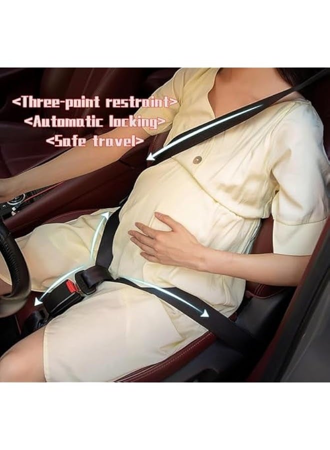 2Pcs Pregnancy Car Seat Belt Adjuster, Prevent Compression Of Abdomen, Comfort & Safety To Protect Unborn Baby, Pregnant Woman, Big Belly, Abdominal Discomfort, Abdominal Surgery Must Haves - Image 5