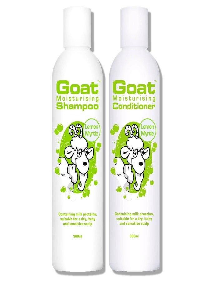 Goat Soap Moisturizing Shampoo & Conditioner Duo Pack Lemon Myrtle - Image 1