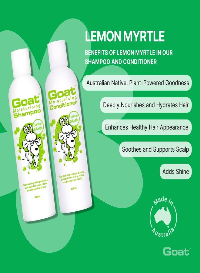 Goat Soap Moisturizing Shampoo & Conditioner Duo Pack Lemon Myrtle - Image 2