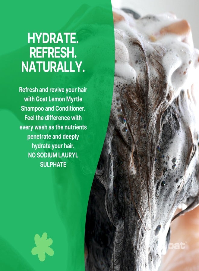 Goat Soap Moisturizing Shampoo & Conditioner Duo Pack Lemon Myrtle - Image 5