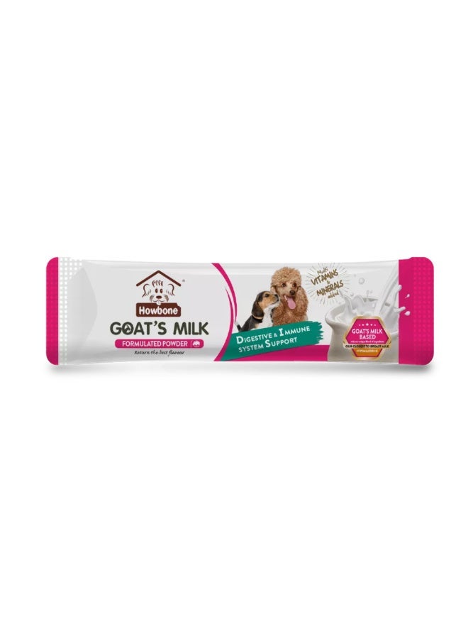 Howbone Nutritious Goat’s Milk Powder for Dogs – 12 x 25g Value Pack - Image 2