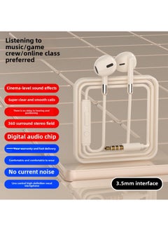 Generic 2024 Sleep Headset Wired Typec Digital Interface For Huawei Vivo Xiaomi OPPO Apple 15-Color:Bright Moon White 3.5mm Round Hole (bag)  - Image 2