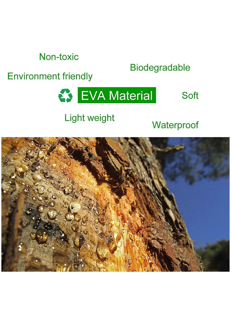 KASTWAVE Reusable Adult Rain Ponchos 2 count (Pack of 1) for Women and Men with Drawstring Hood - Image 4