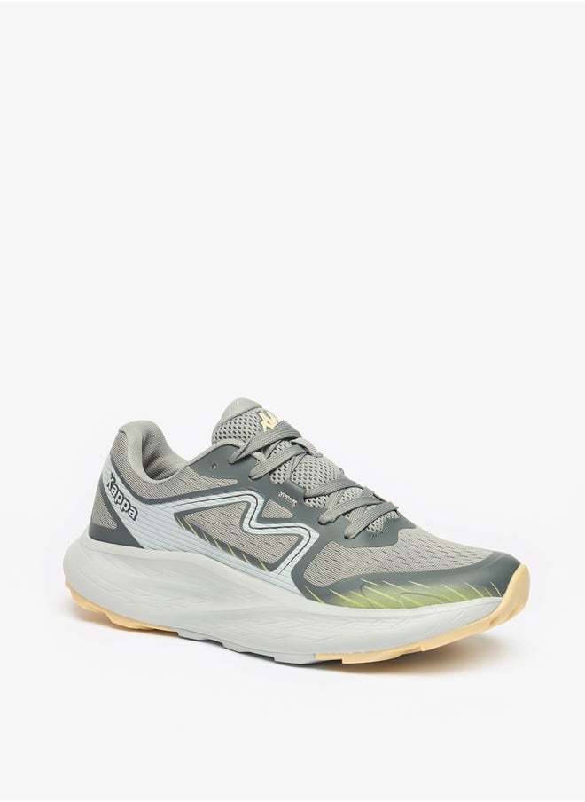 Kappa Men's Textured Lace-Up Sports Shoes  - Image 1