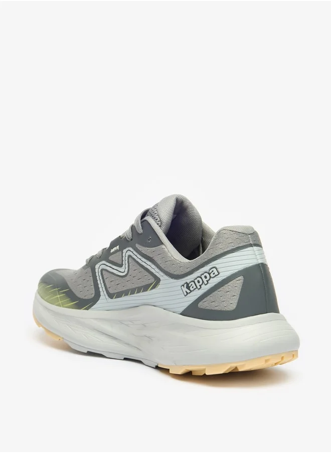 كابا Men's Textured Lace-Up Sports Shoes