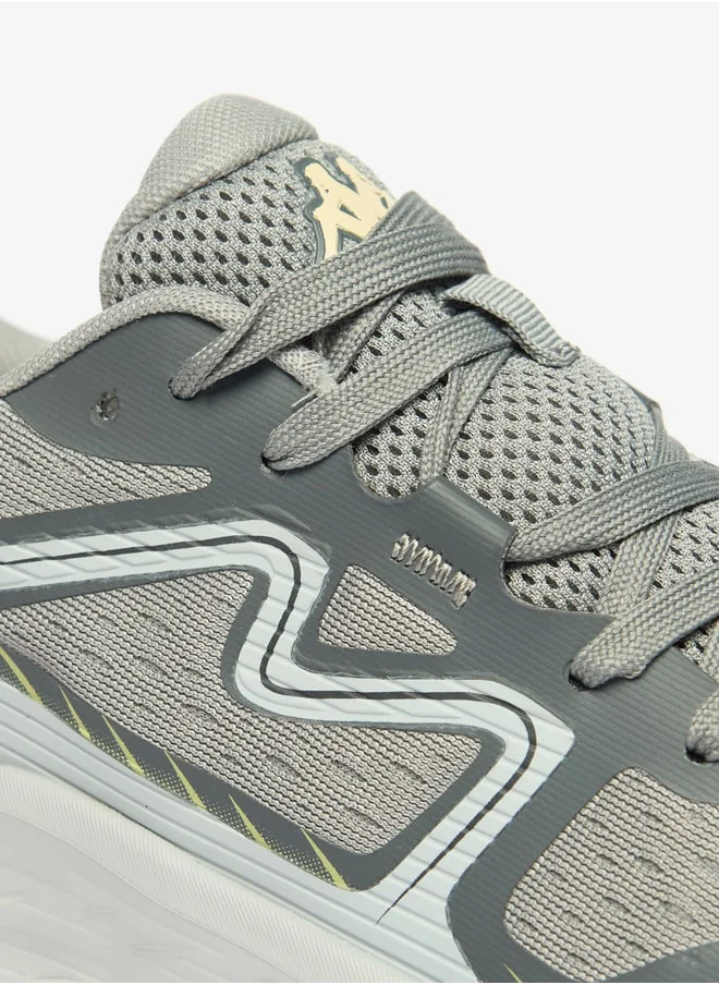 كابا Men's Textured Lace-Up Sports Shoes