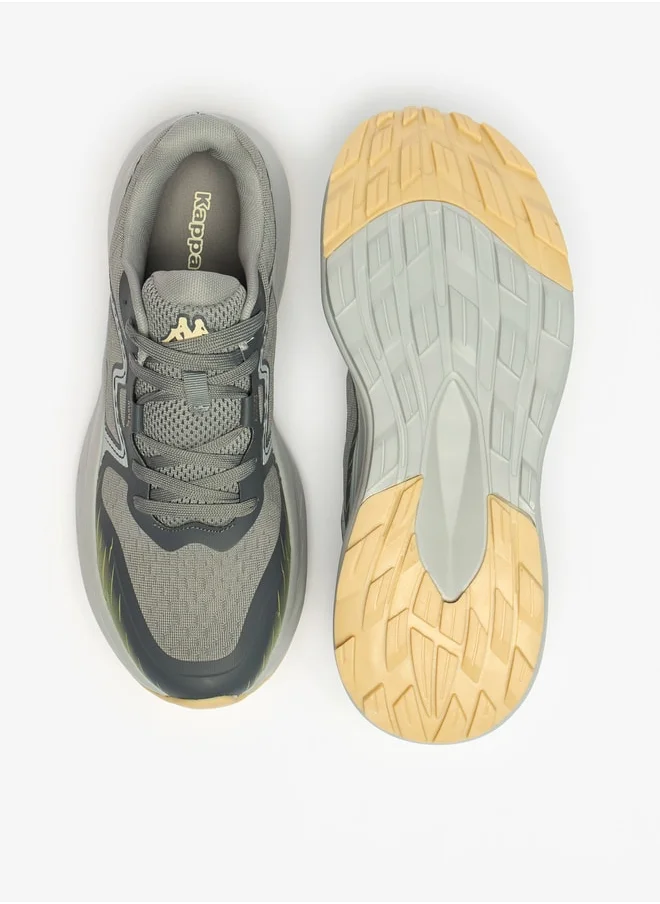 كابا Men's Textured Lace-Up Sports Shoes