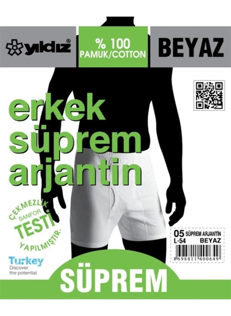 Yıldız - Star Men's Jersey Argentine Long Johns Panties 05 - 9 Pieces - Image 1