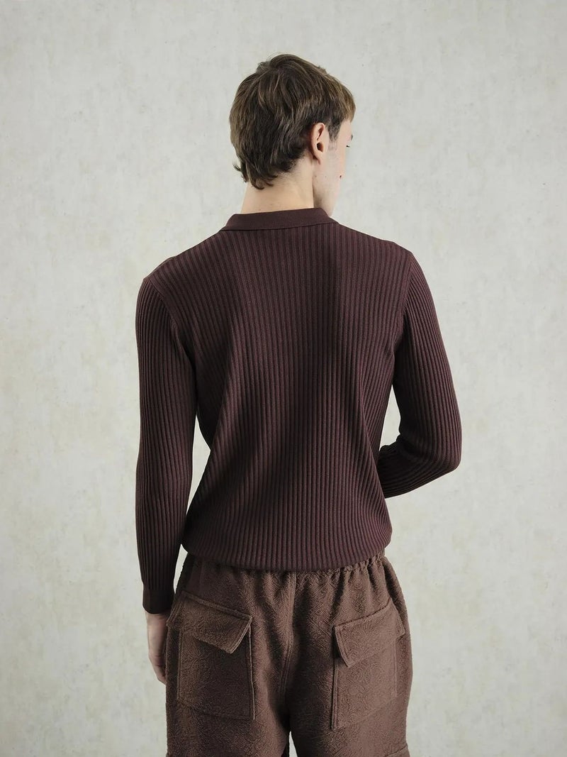GIESTO Slim Fit Polo Neck T-Shirt - Image 3
