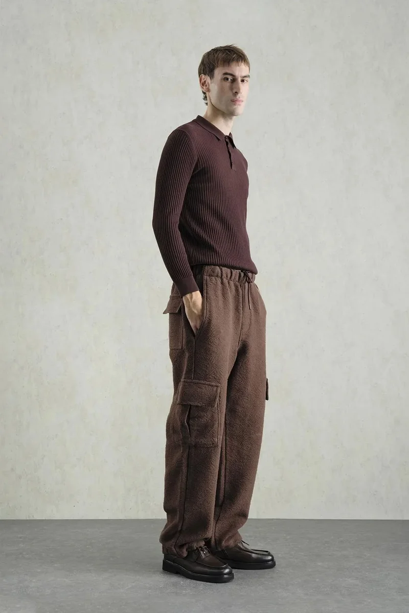 Giesto GIESTO Slim Fit Polo Neck T-Shirt
