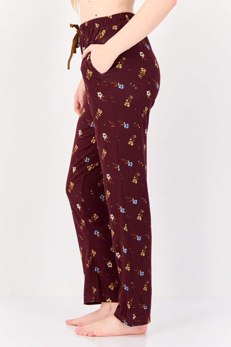 zivame سروال بيجاما نسائي مزخرف بأزهار، متعدد الألوان - Image 4
