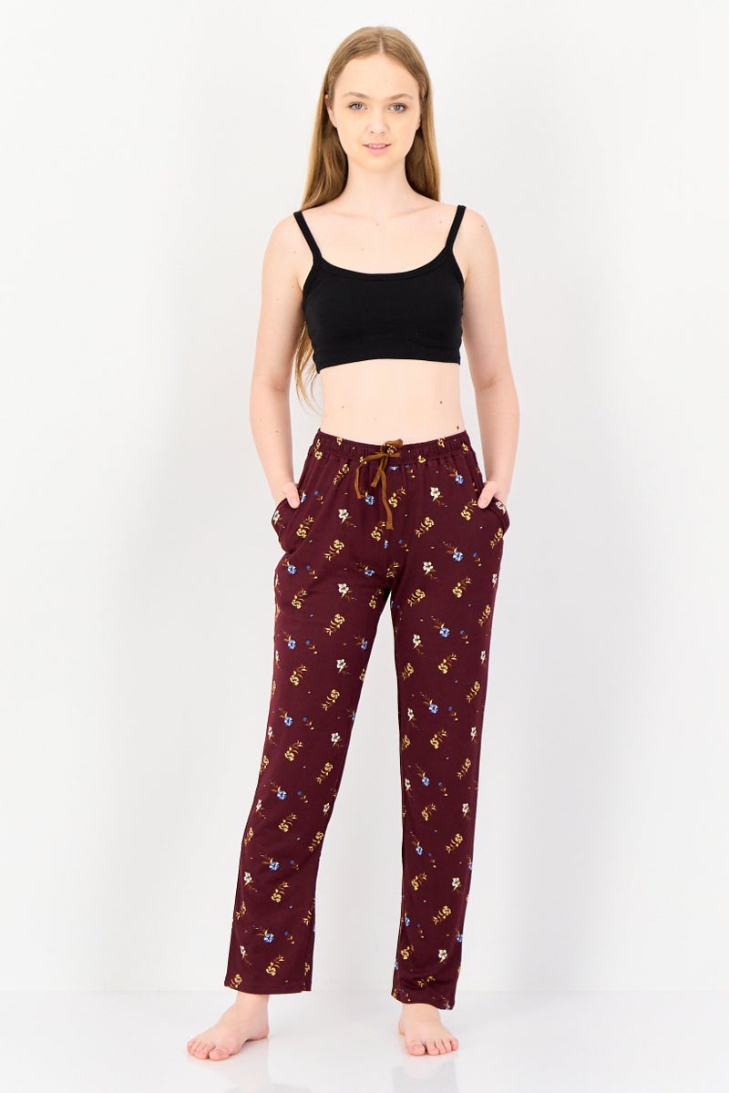 zivame سروال بيجاما نسائي مزخرف بأزهار، متعدد الألوان - Image 3