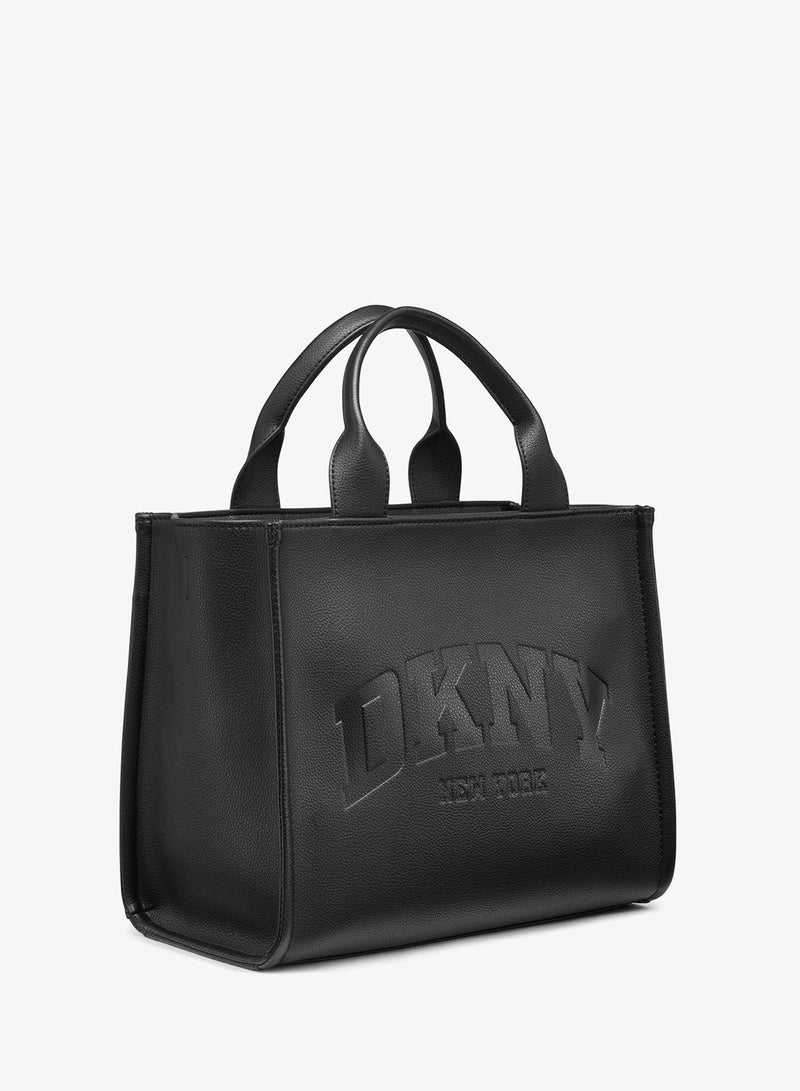 DKNY Paula Logo Top Handle  Tote - Image 4