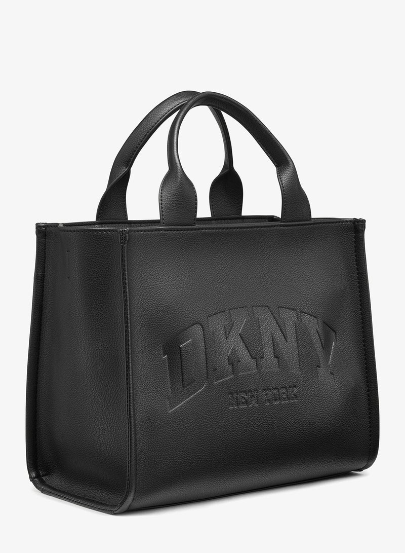 DKNY Paula Logo Top Handle  Tote - Image 4