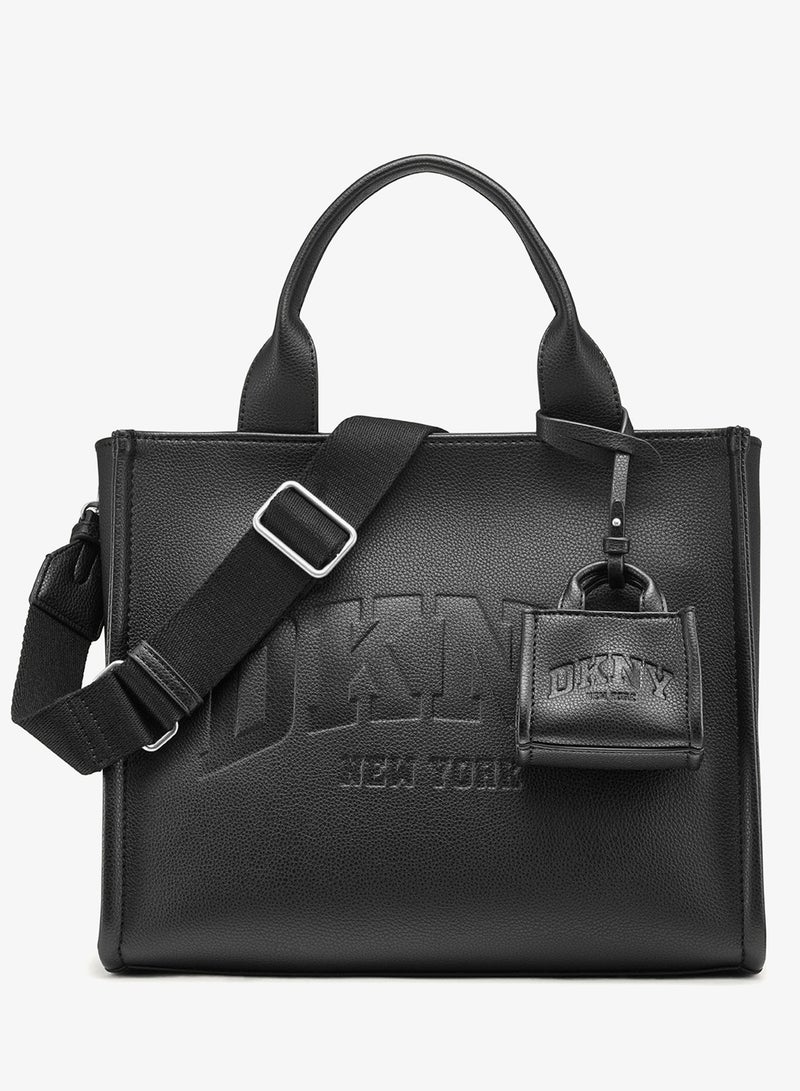 DKNY Paula Logo Top Handle  Tote - Image 1