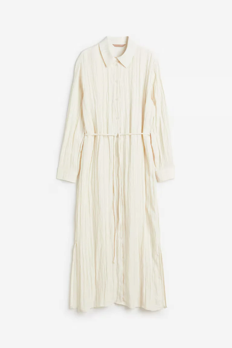 H&M Crinkled dress