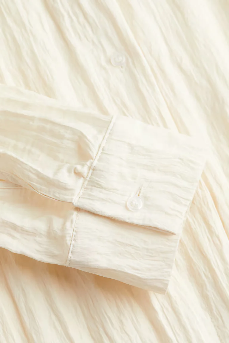 H&M Crinkled dress