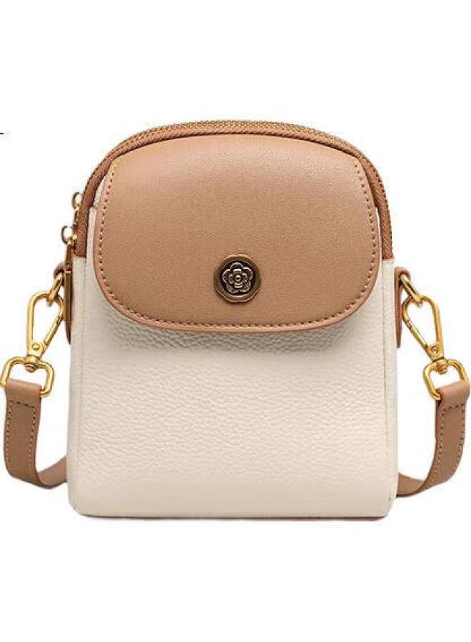 Viney Women'S Handbag, Cowhide Crossbody Bag, Stylish Small Purse, Luxury Brand Shoulder Bag, Birthday Gift, High-End Present For Girlfriend Or Wife - Image 1