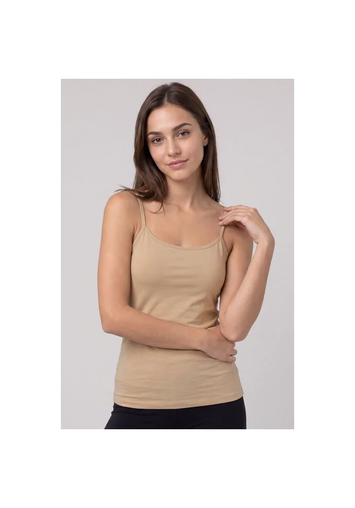أر أند بي Solid Camisole with Scoop Neck
