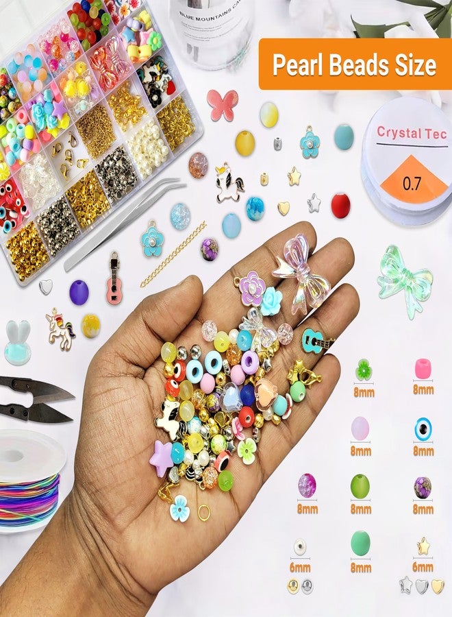 STEMTICS Bracelet Making Kit for Girls Age 12-15 Years Old with Beads and Charms | Stylish Jewellery Birthday Gift Set for Girl Kids 12, 13, 14, 15 Year Old (Bracelet Buddies) - Image 4