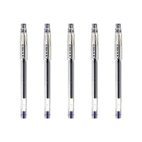 Pilot Hi-Tec-C 03 Gel Ink Pen, Micro Fine Point 0.3mm, Blue Ink, LH-20C3, Value Set of 5 - Image 4