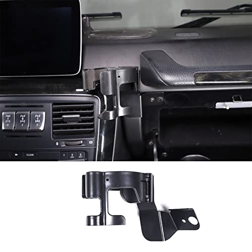TINKI Car Multifunctional Phone Holder Compatible With 2007 2008 2009 2010 2011 2012 2013 2014 2015 2016 2017 2018 Mercedes Benz G-Class W463 G500 G550 G55 G63 G65 Phone Mount, Water cup holder (black) - Image 1