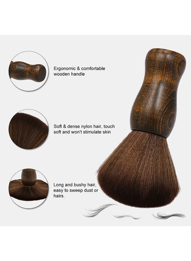 NIBEMINENT Ultra Soft Neck And Face Duster Brown 0.118kg - Image 3