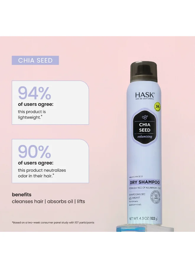 هاسك Chia Seed Volumizing Dry Shampoo 122g