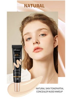 OCHEAL CC + Liquid Foundation - SPF50+ Sunscreen, Colour Correcting Face Sunscreen And Foundation, Pre-Makeup Primer Moisturizing Skin Concealer  (#02)  - Image 2