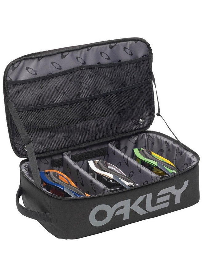 OAKLEY حافظة نظارات متعددة الوحدات باللون الأسود، كبيرة - Image 4