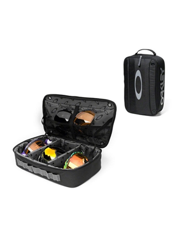 OAKLEY حافظة نظارات متعددة الوحدات باللون الأسود، كبيرة - Image 5