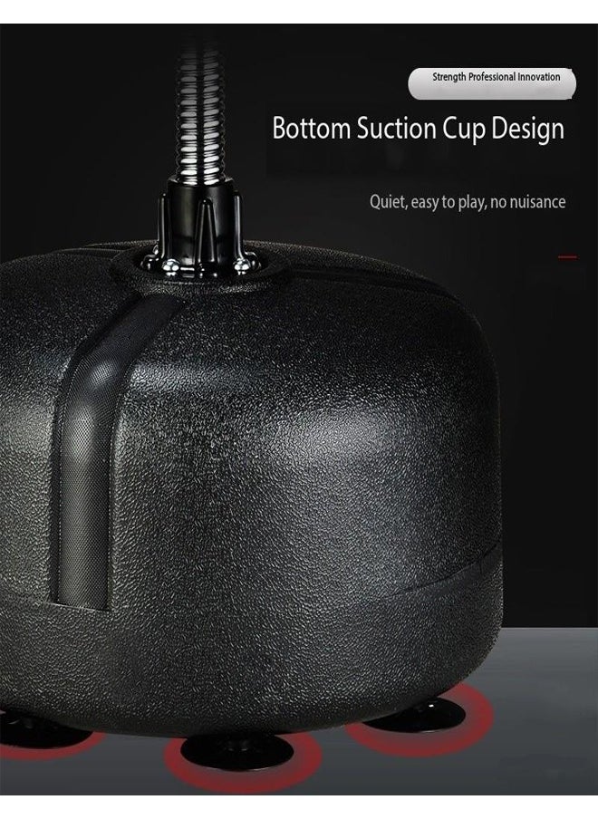 C&C Home Height Adjustable Suction Cup Base Freestanding Punching Bag and Boxing Gloves Solid Boxing Ball Professional Sanda Training Equipment  - Image 4