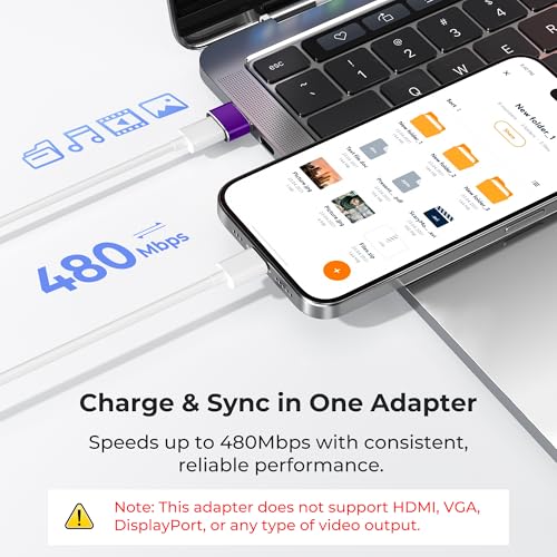 Basesailor USB to USB C Adapter 3 Pack,Type C Female to USB A Male Cable Converter for Apple Watch iWatch Series 7 8,iPhone 15 14 13 11 Max Pro,iPad 10 9,Air 4 5 Mini 6,Samsung Galaxy S23 S22 S21,OTG - Image 4