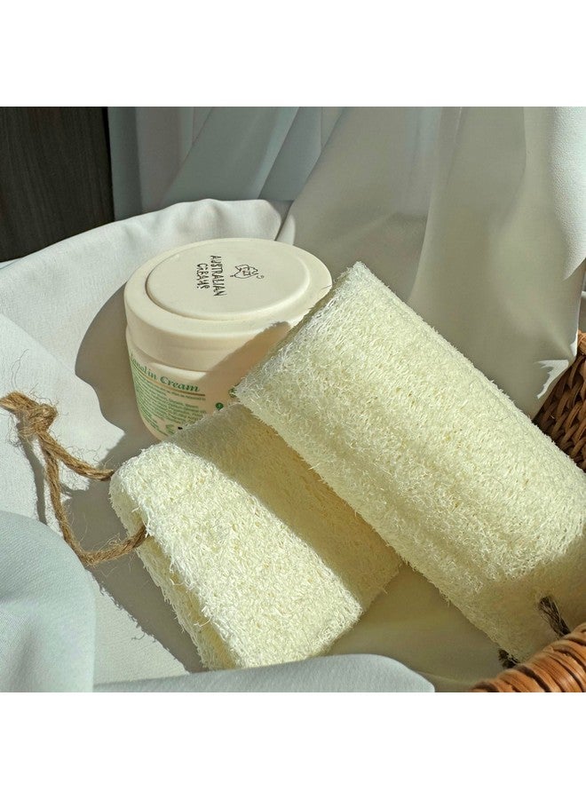 JINS-Hung 4" Natural Loofah Exfoliating Body Sponge Scrubber For Skin Care In Bath Spa Shower Pack Of 24 - Image 3