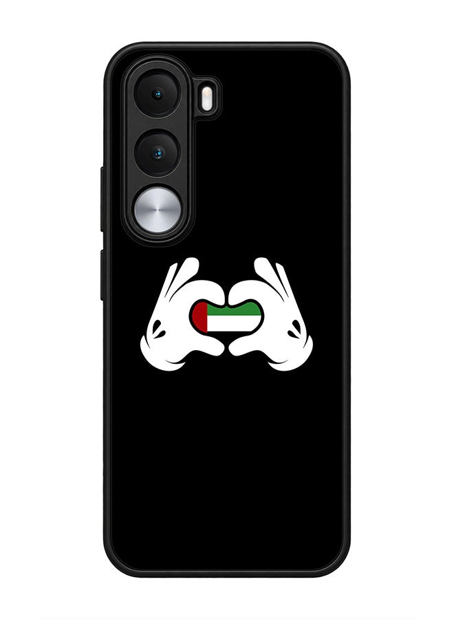 Stylizedd Rugged Case for realme C100i / C100x / P4x- Slim Fit Hybrid Rubber Cover Emarati Love - Image 1