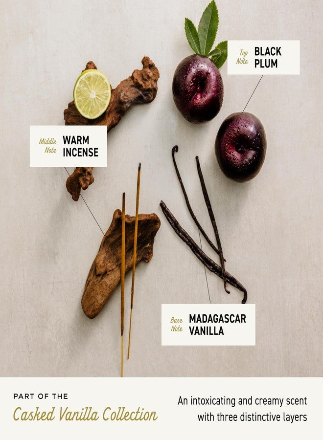 كريمو غسول الجسم كريمو للرجال، بنفحات من البرقوق الأسود والبخور الدافئ وفانيليا مدغشقر، رغوة غنية برائحة الفانيليا المعتقة، 16 أونصة سائلة - Image 3