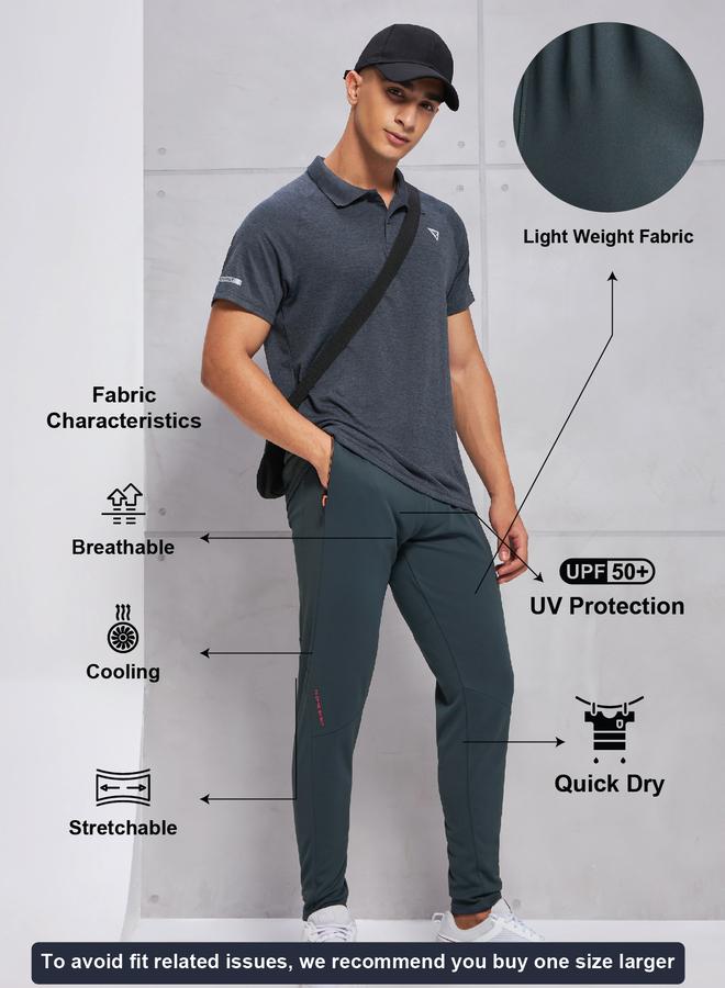 تكنوسبورت بنطلون رياضي رجالي سادة بقصة ضيقة من تكنوسبورت - Image 4