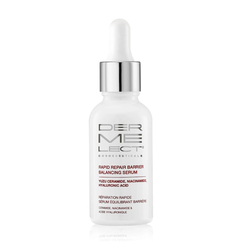 Dermelect Cosmeceuticals Rapid Repair Barrier Balancing Serum â€“ Super-Hydrating Treatment with Niacinamide, Hyaluronic Acid, Prebiotics, & Antioxidants for Smooth, Radiant Skin 1.0 oz - Image 2