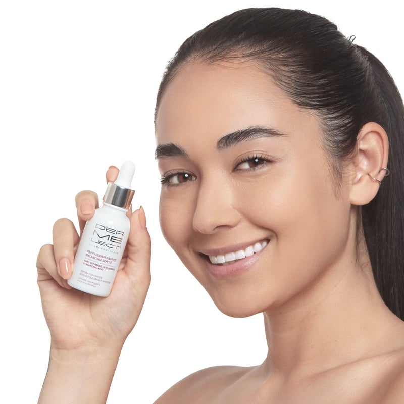 Dermelect Cosmeceuticals Rapid Repair Barrier Balancing Serum â€“ Super-Hydrating Treatment with Niacinamide, Hyaluronic Acid, Prebiotics, & Antioxidants for Smooth, Radiant Skin 1.0 oz - Image 3