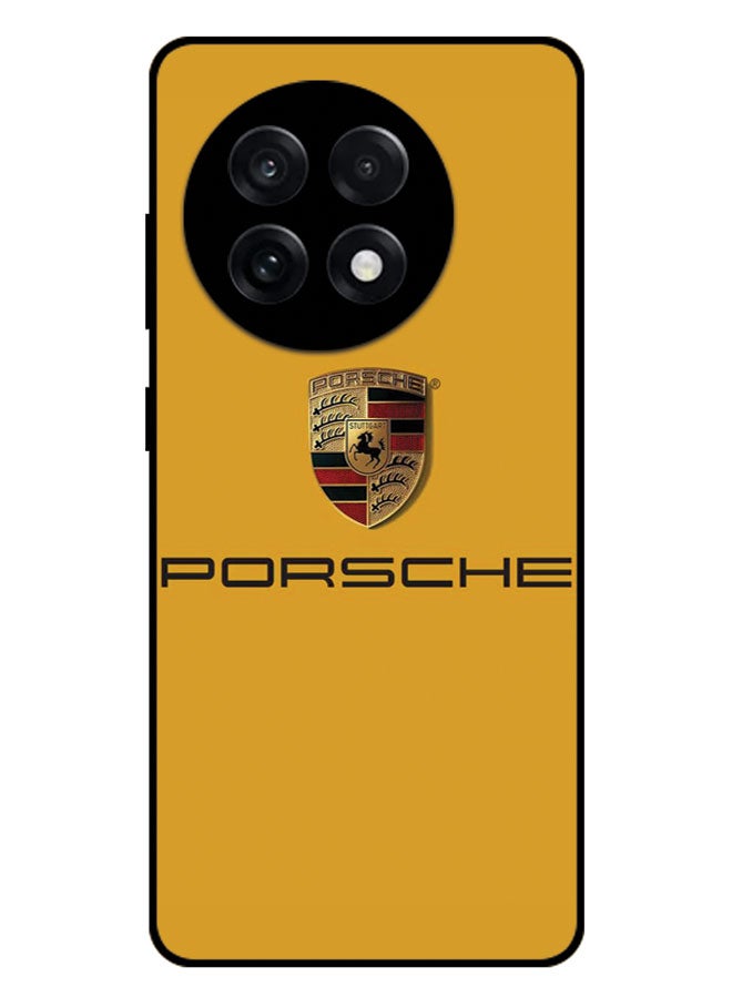 EYE CATCH Printed Protective Case Cover For OnePlus 13R  -  Porsche Logo - Image 1