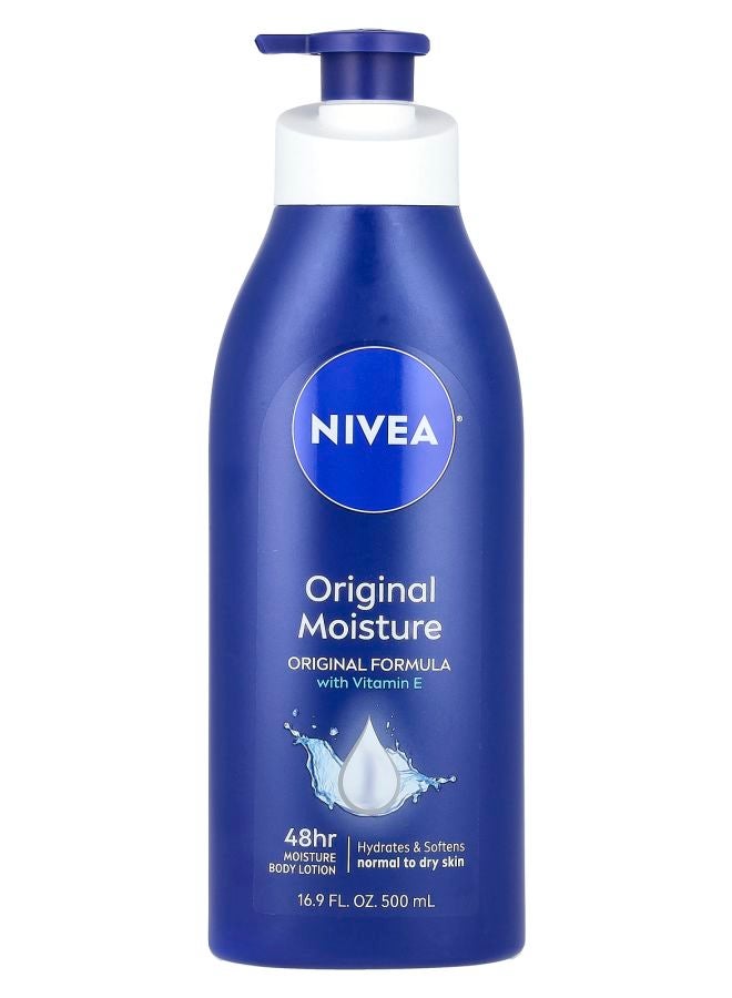 Nivea لوشن الجسم الأصلي المرطب 16.9 أونصة سائلة (500 مل)