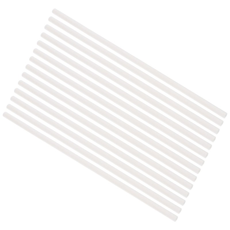 100pcs White Paper Lollipop Sticks For Cake Cake Supplies Candy Making Stick Candy Treat Sticks White Lollipop Sticks Lollipop Making Lollipop Paper Sticks - Image 4