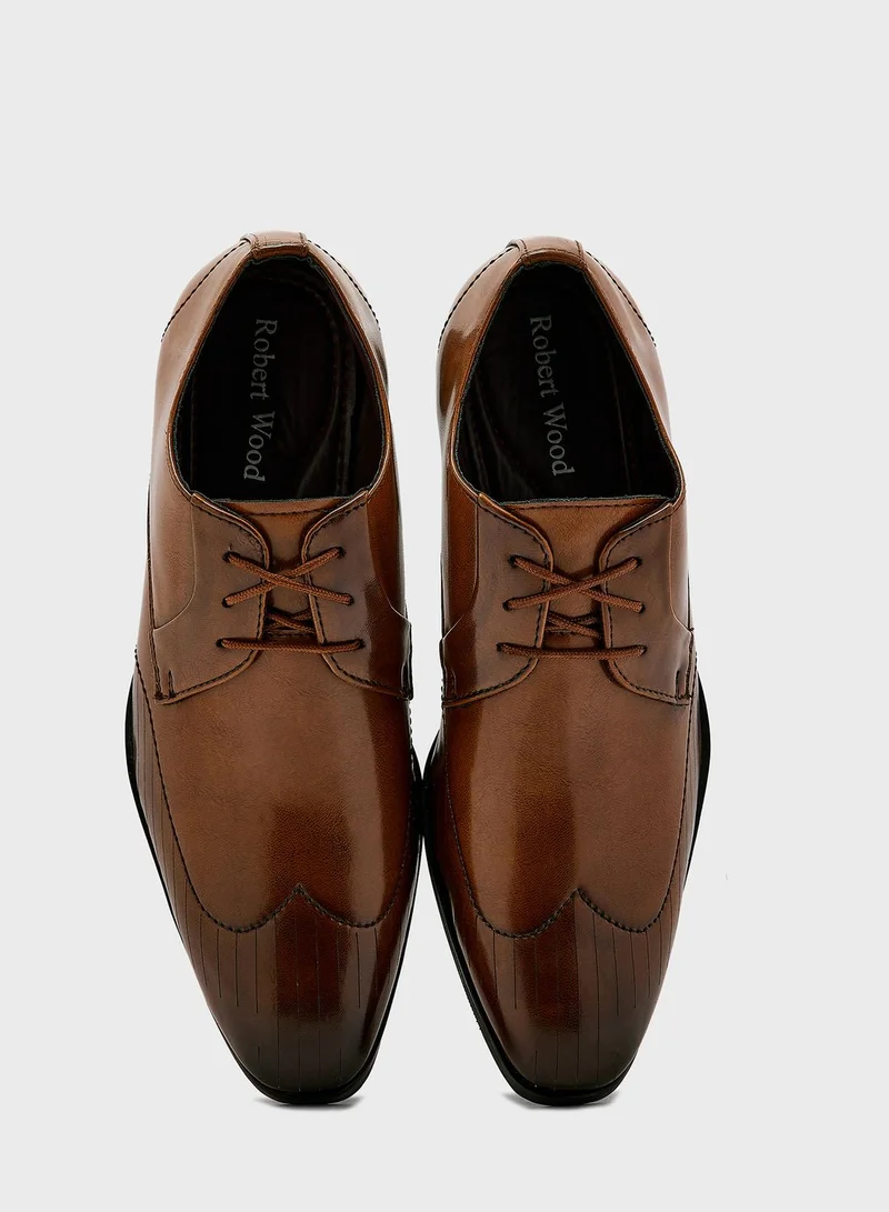 Robert Wood Wing Cap Formal Lace Ups