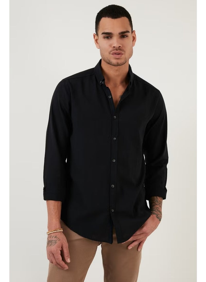 Buratti Cotton Regular Fit Button-down Collar Shirt Men's SHIRT CF20S111871 - Image 1